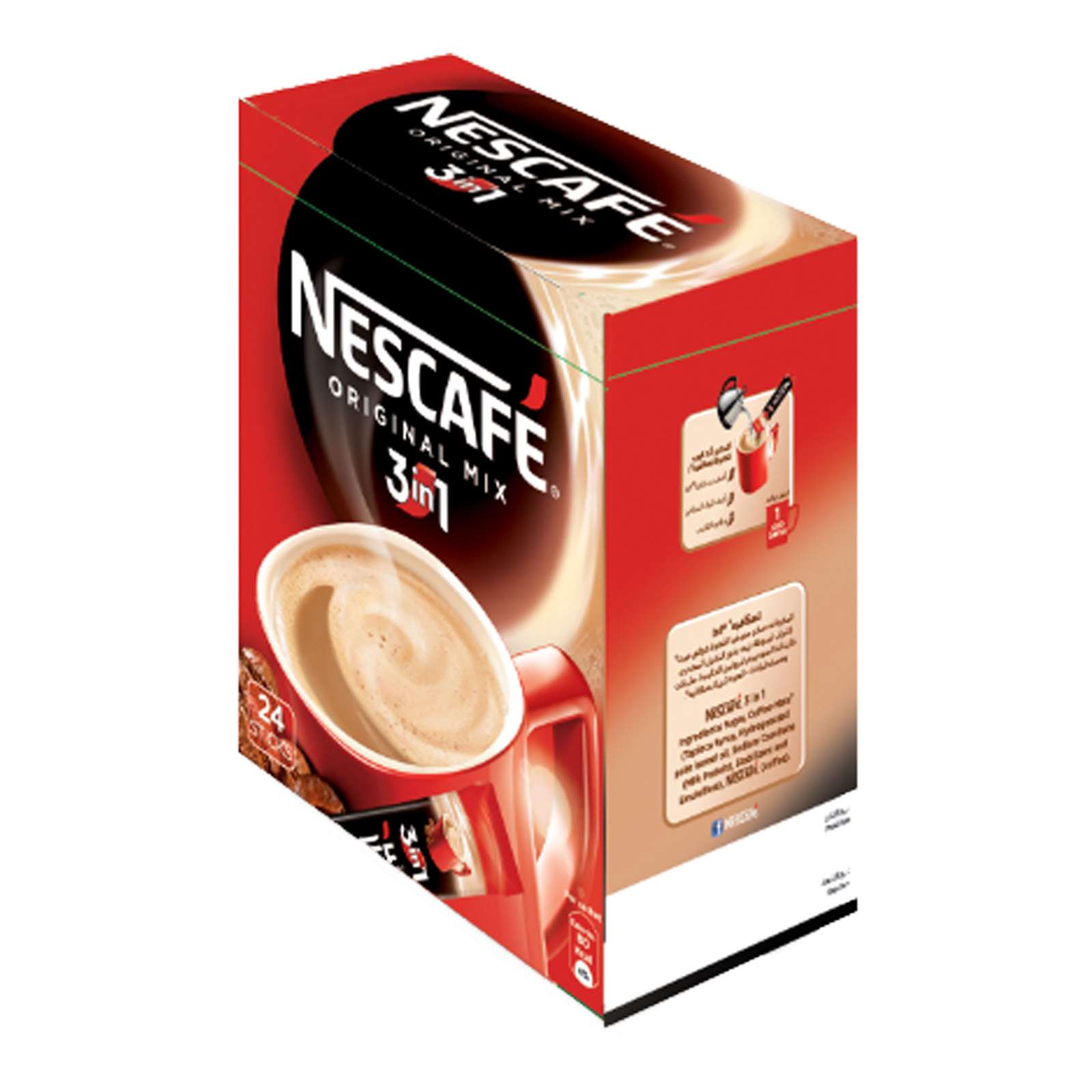 NESCAFE ORIGINAL MIX (3 in 1) (12boxes x 24sticks x 18g